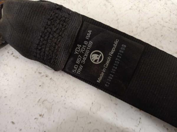 CEINTURE AVANT GAUCHE SKODA FABIA 5J 2007-2014 - Vue 2